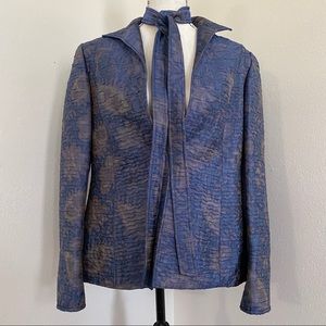 Lafayette 148 wool/silk blazer size 10